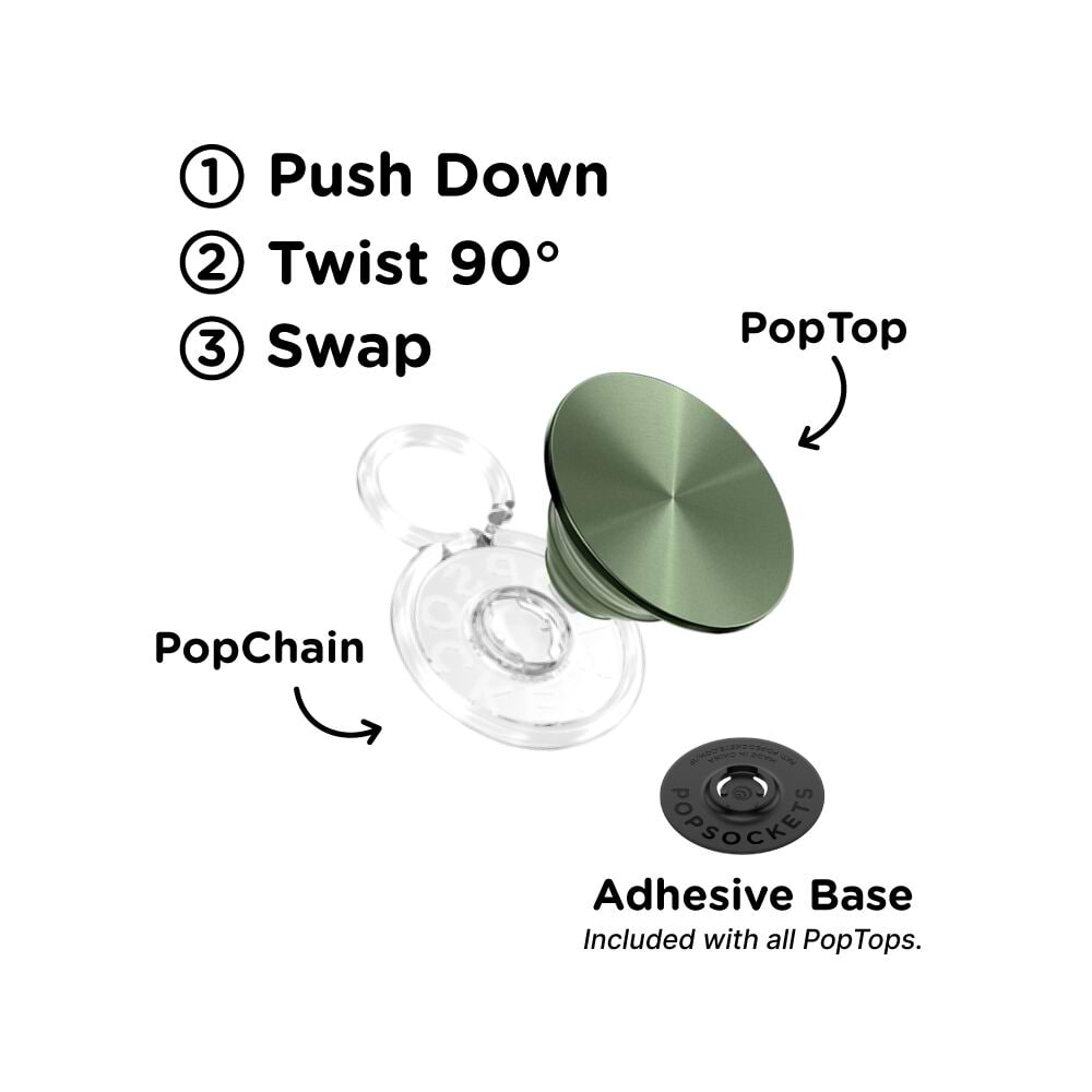 Aluminum Radial Olive — PopTop - US 64524