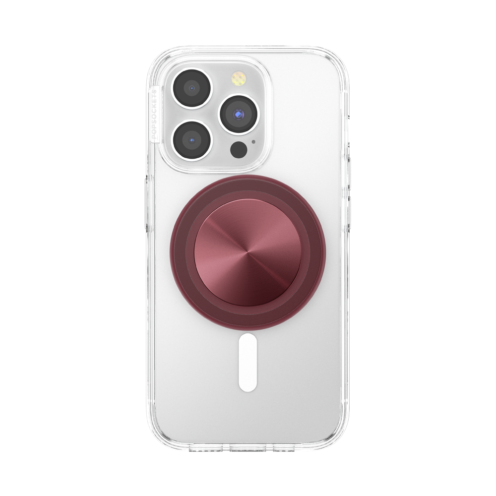 Aluminum Radial Oxblood — MagSafe PopGrip - US 58947