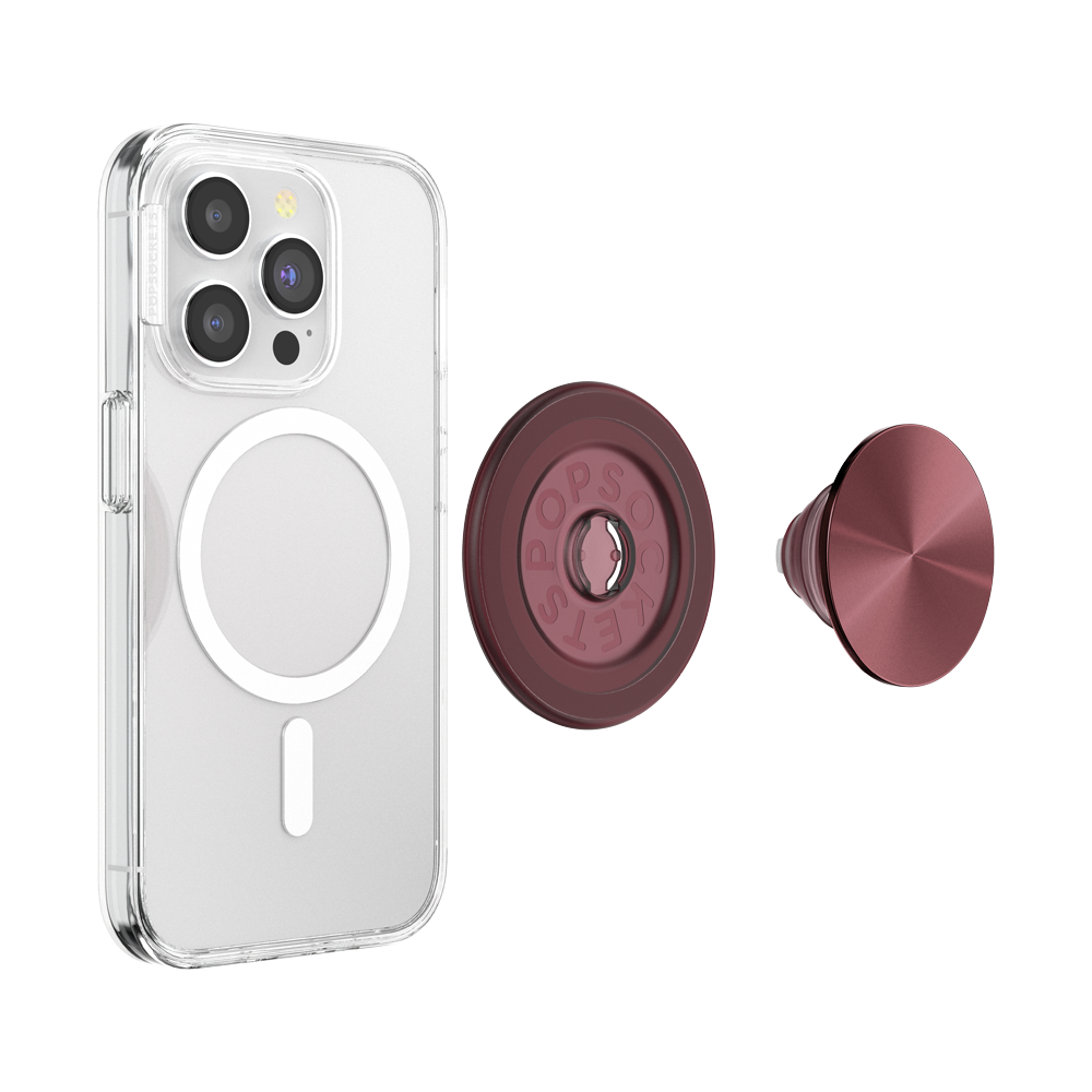 Aluminum Radial Oxblood — MagSafe PopGrip - US 36299