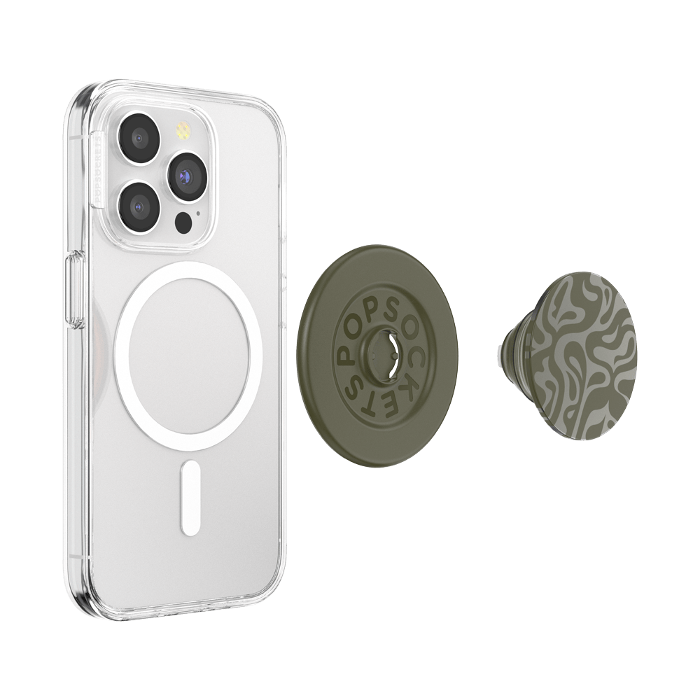 Aluminum Swirl — MagSafe PopGrip - US 57469