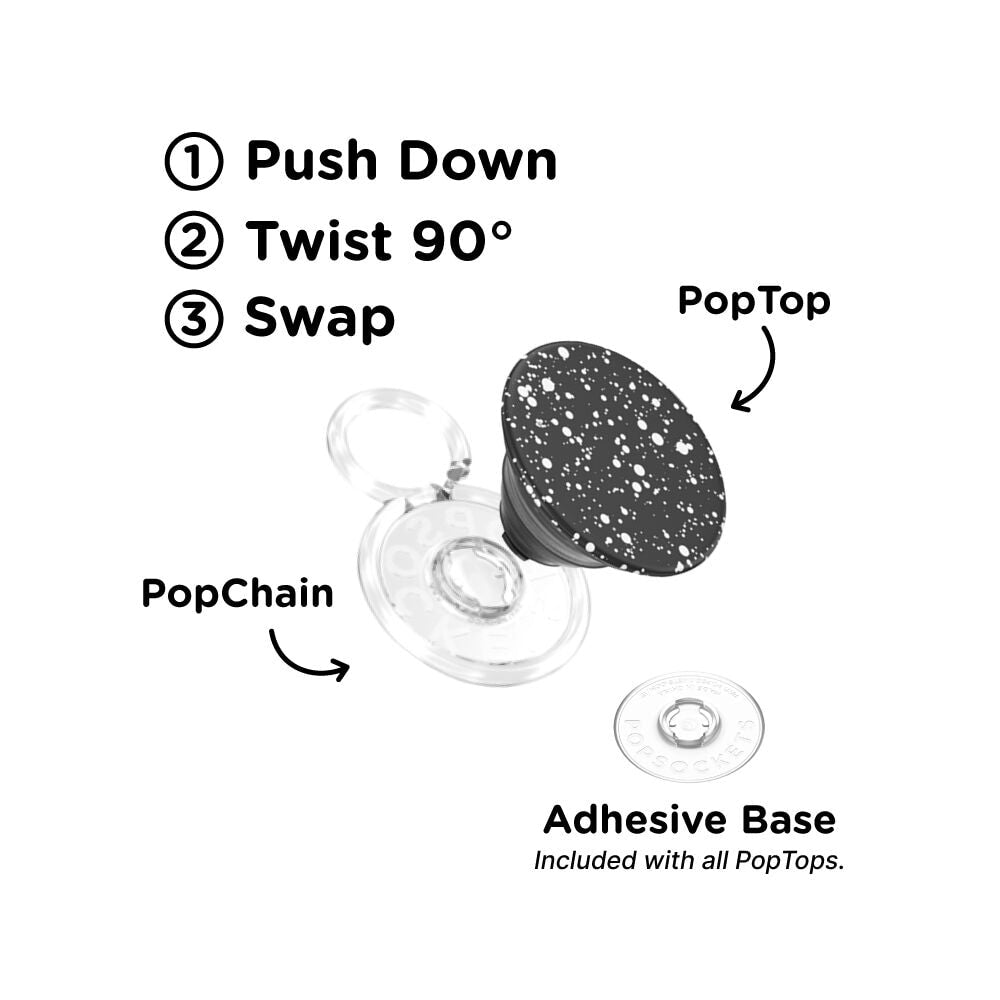 Aluminum Black Speckle — PopTop - US 23063