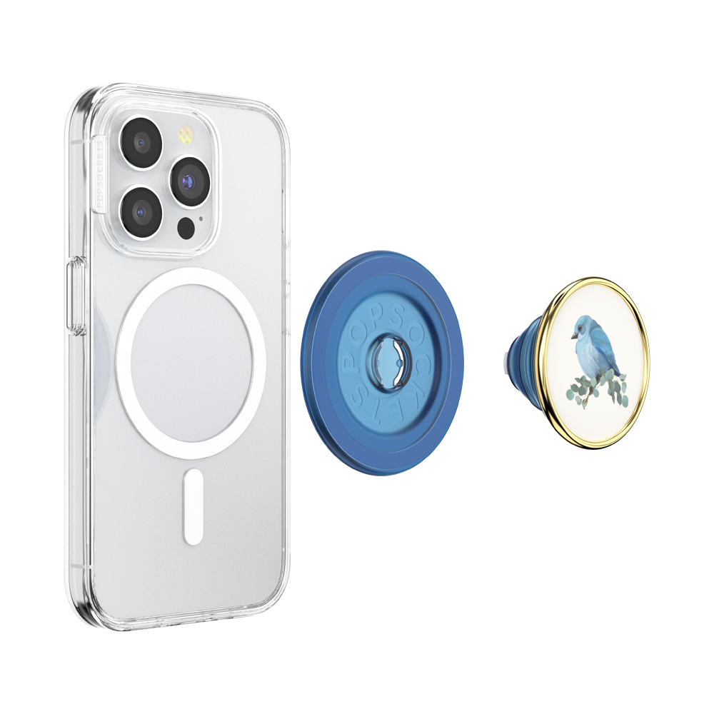 Enamel Blue Bird — MagSafe PopGrip - US 40478