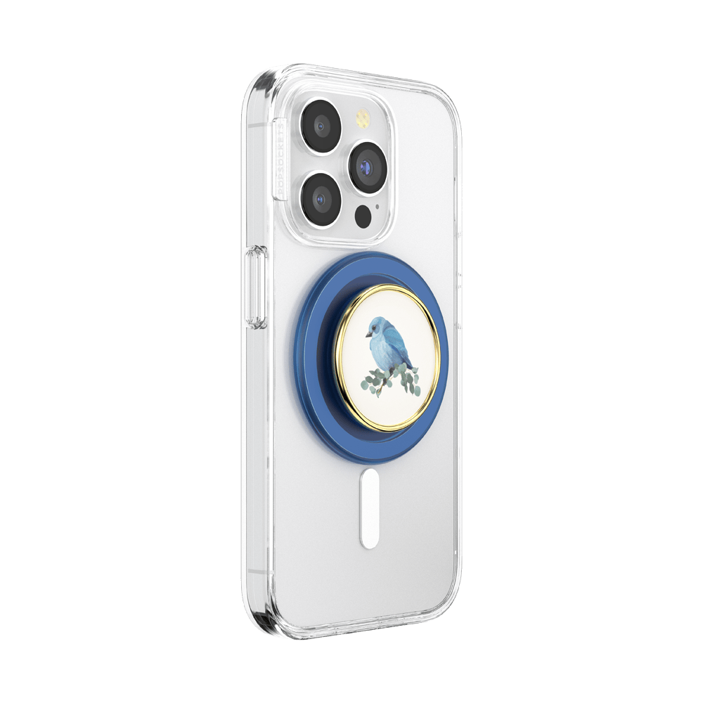 Enamel Blue Bird — MagSafe PopGrip - US 40478