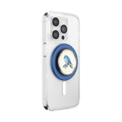 Enamel Blue Bird — MagSafe PopGrip - US 07801
