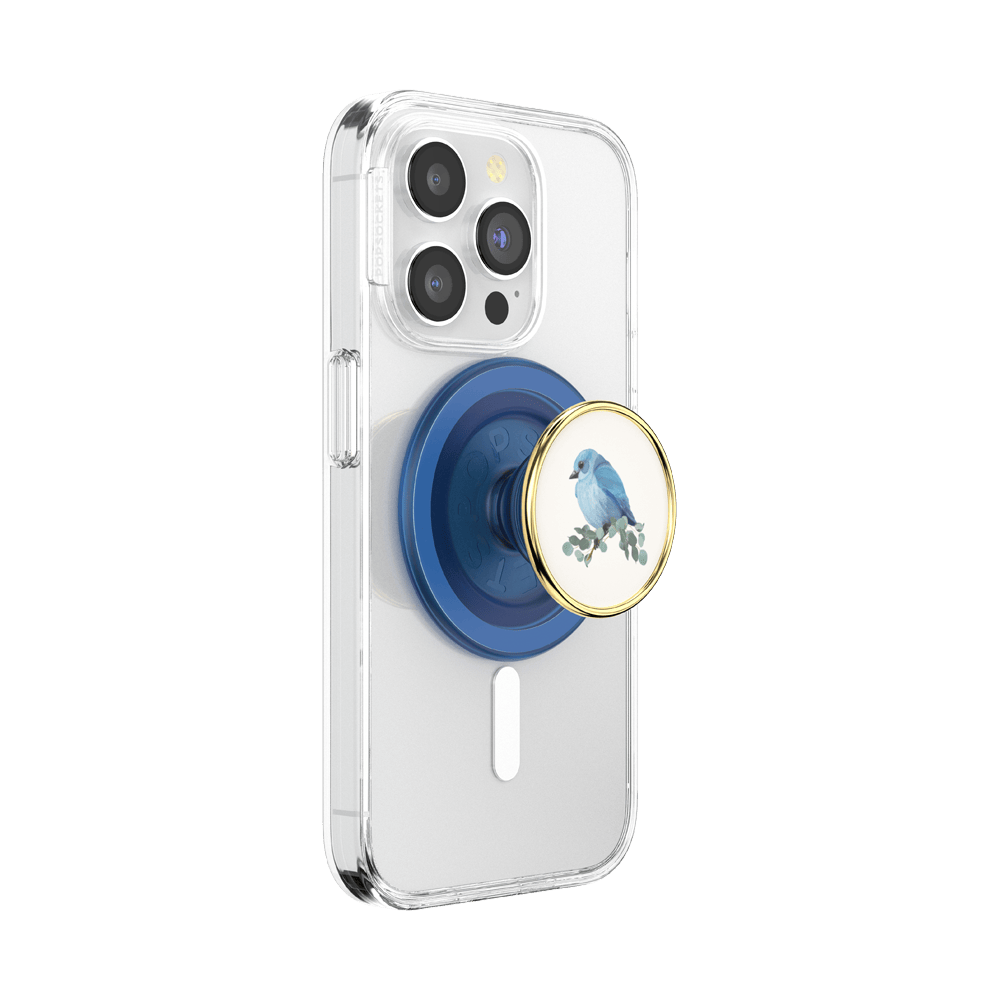 Enamel Blue Bird — MagSafe PopGrip - US 90081