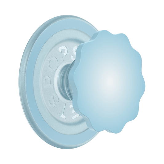 Molded Flower Blue Sigh — MagSafe PopGrip - US 33116