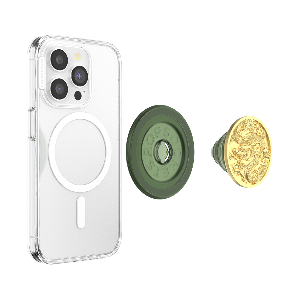 Enamel Dragon — MagSafe PopGrip - US 26543