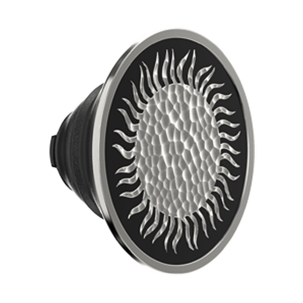 Enamel Hammered Sun Black — PopTop - US 22253