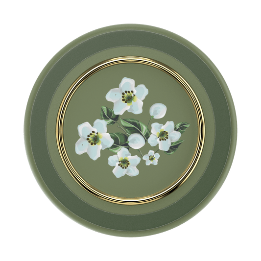 Enamel Floral Relief — MagSafe PopGrip - US 51770