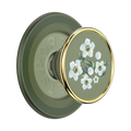 Enamel Floral Relief — MagSafe PopGrip - US 11754