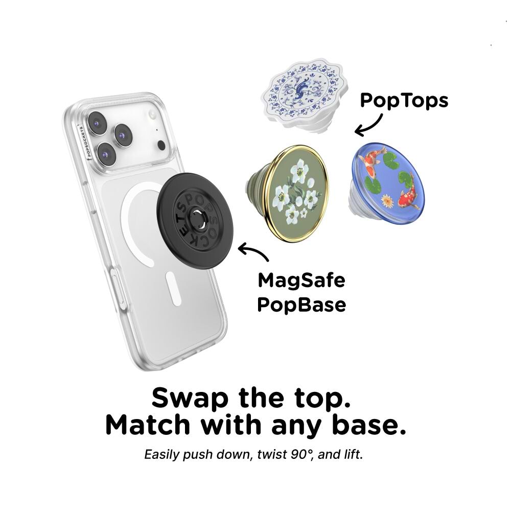 Enamel Floral Relief — PopTop - US 70962