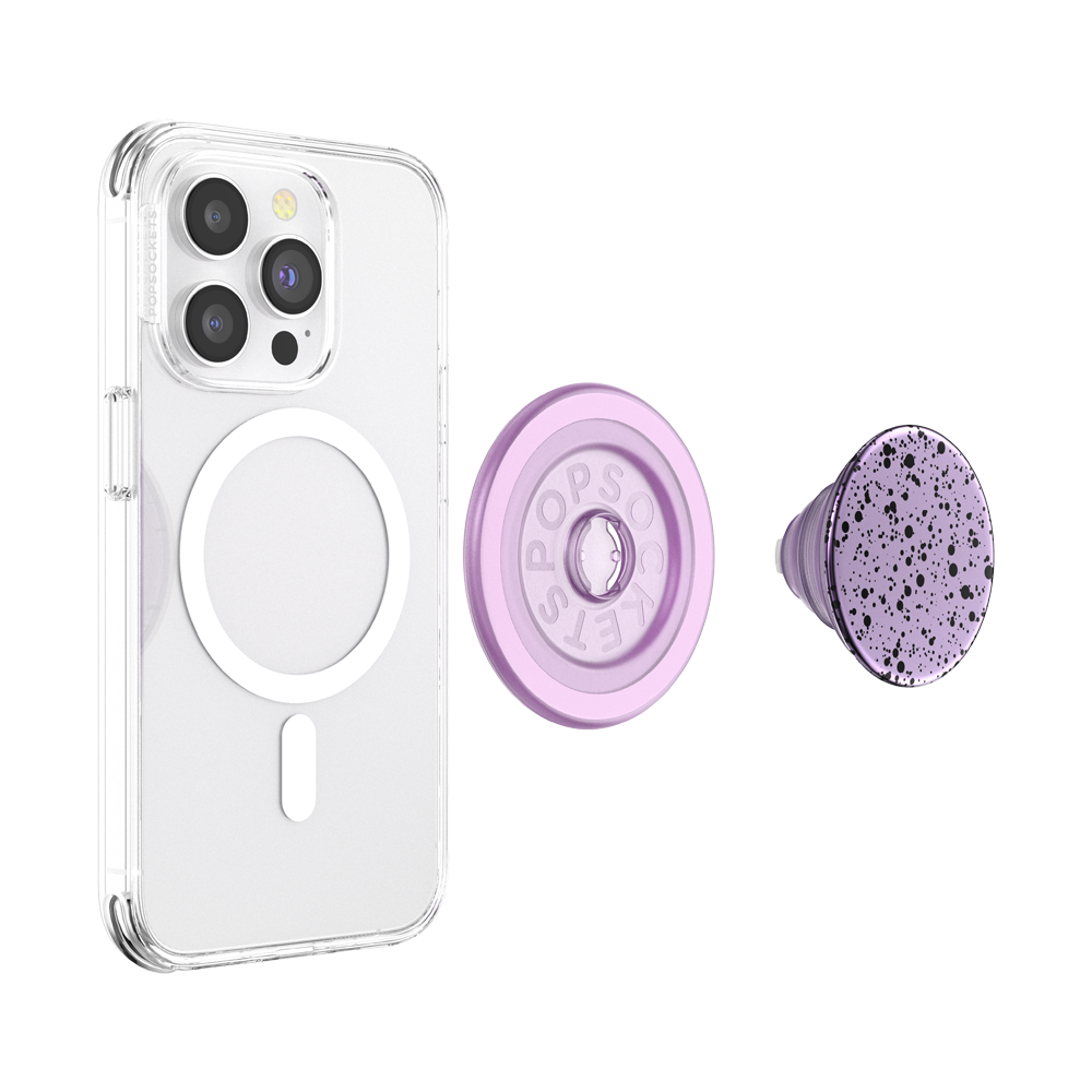 Aluminum Sugar Plum Speckle — MagSafe PopGrip - US 86977