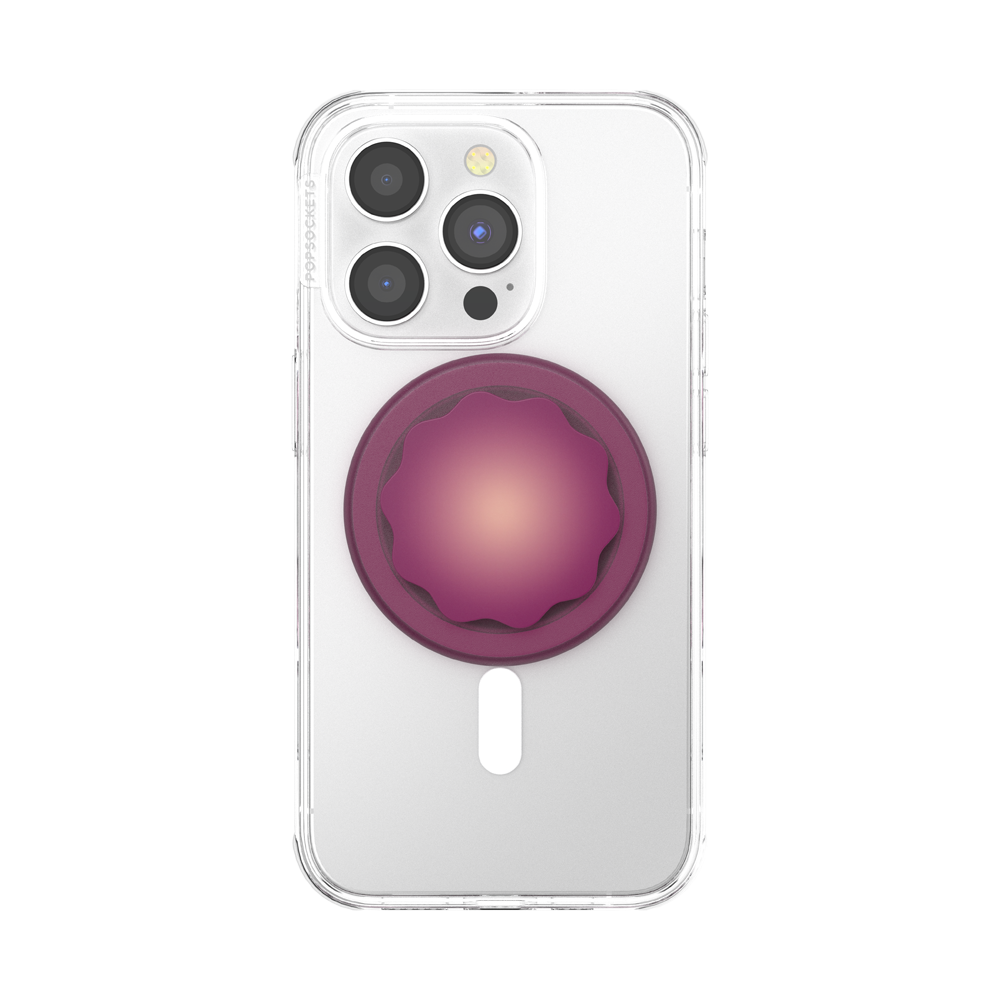 Molded Flower Red Wine — MagSafe PopGrip - US 81157
