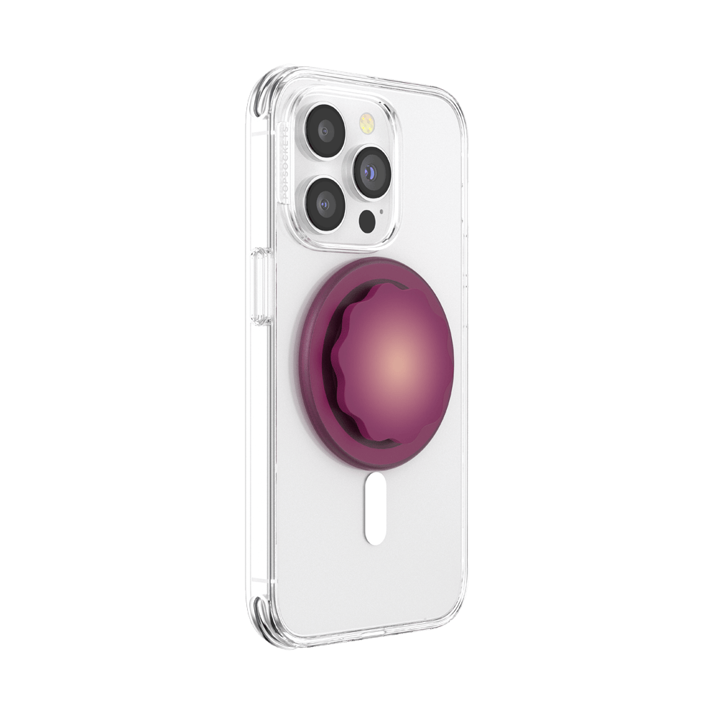 Molded Flower Red Wine — MagSafe PopGrip - US 81157