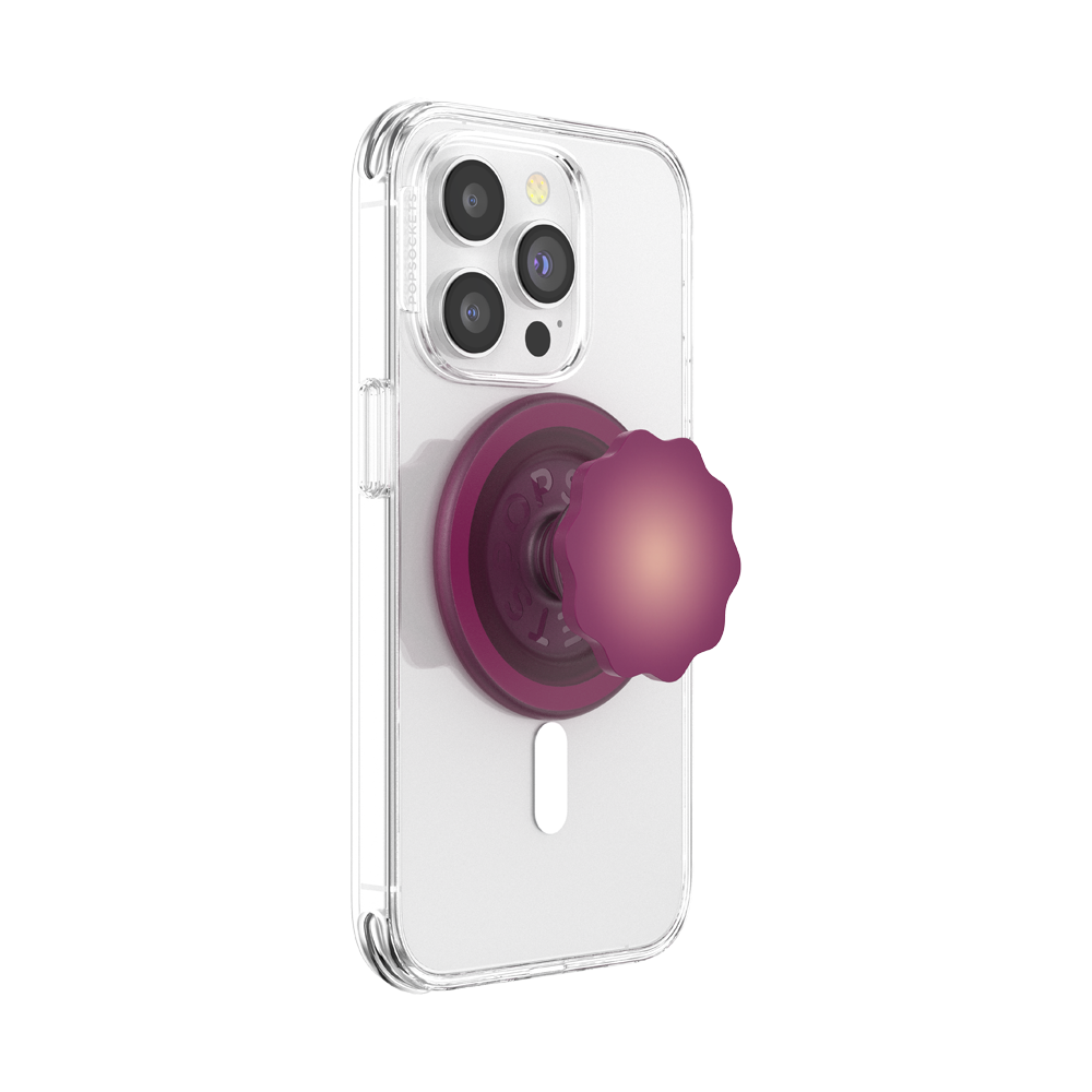Molded Flower Red Wine — MagSafe PopGrip - US 81157