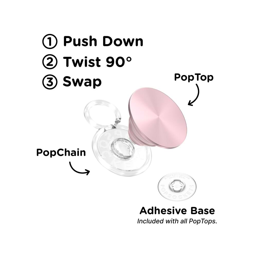 Aluminum Dusty Rose — PopTop - US 65460