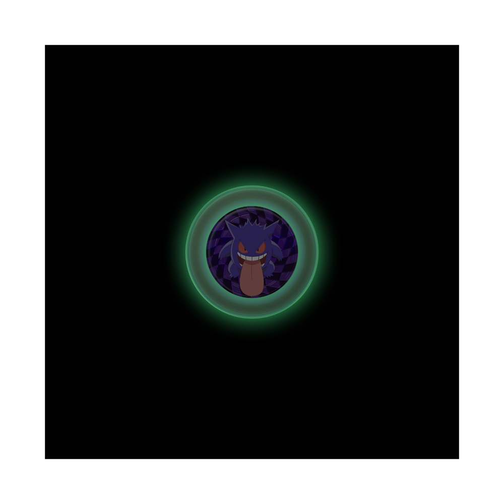 Glow in the Dark Ghost Gengar — MagSafe PopGrip - US 25327