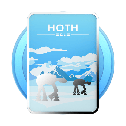 Enamel Welcome To Hoth — MagSafe PopGrip - US 50384