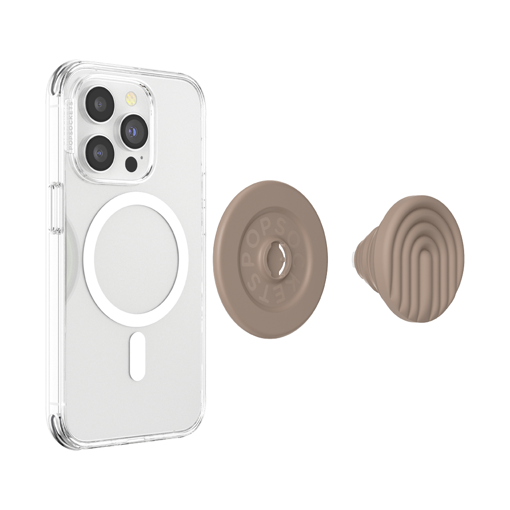 PopOut Latte Curves — MagSafe PopGrip - US 75425
