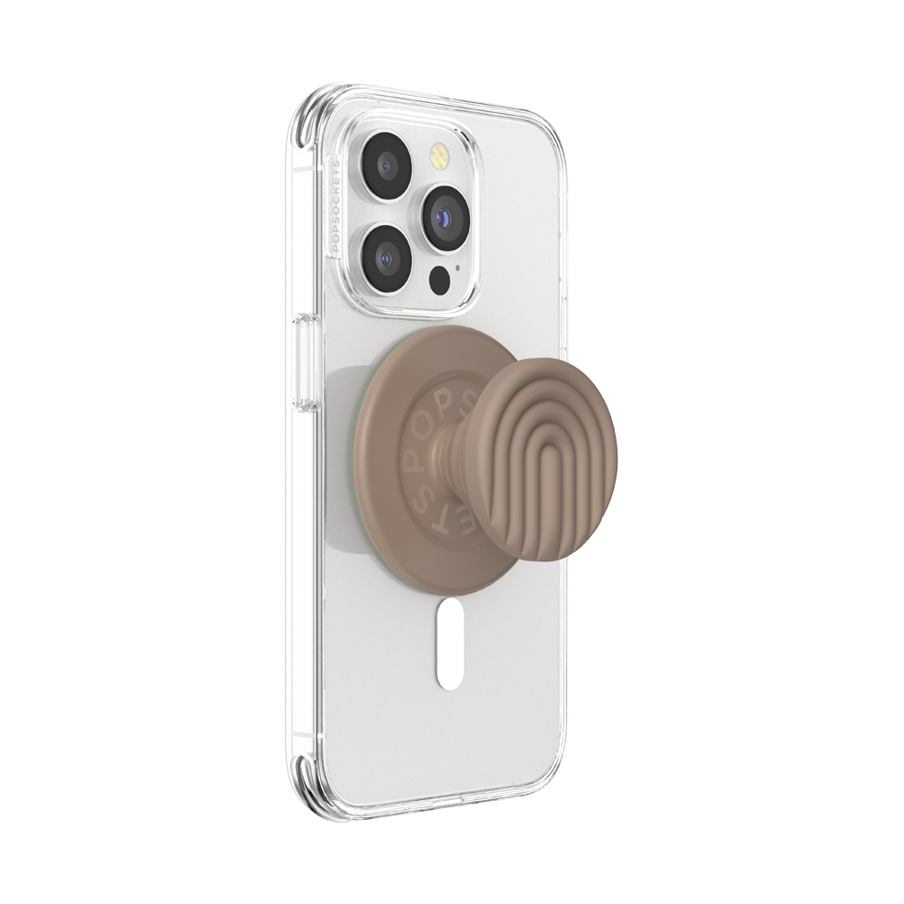 PopOut Latte Curves — MagSafe PopGrip - US 75425