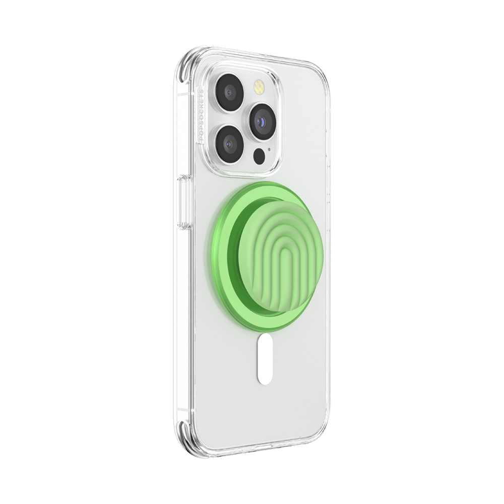 PopOut Curves Matcha Dew — MagSafe PopGrip - US 23208