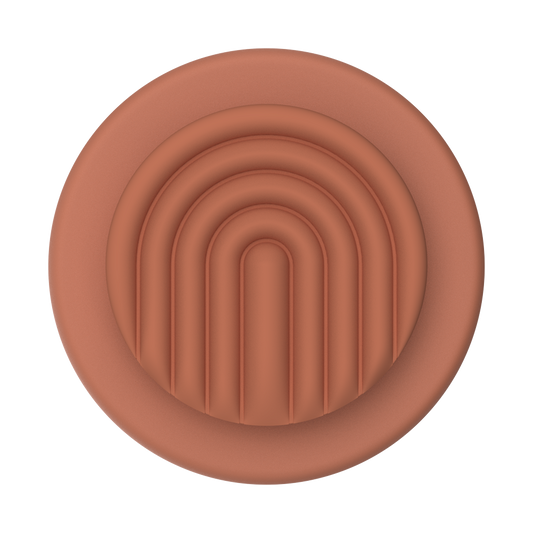 PopOut Terracotta Curves — MagSafe PopGrip - US 31155