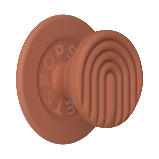 PopOut Terracotta Curves — MagSafe PopGrip - US 89372