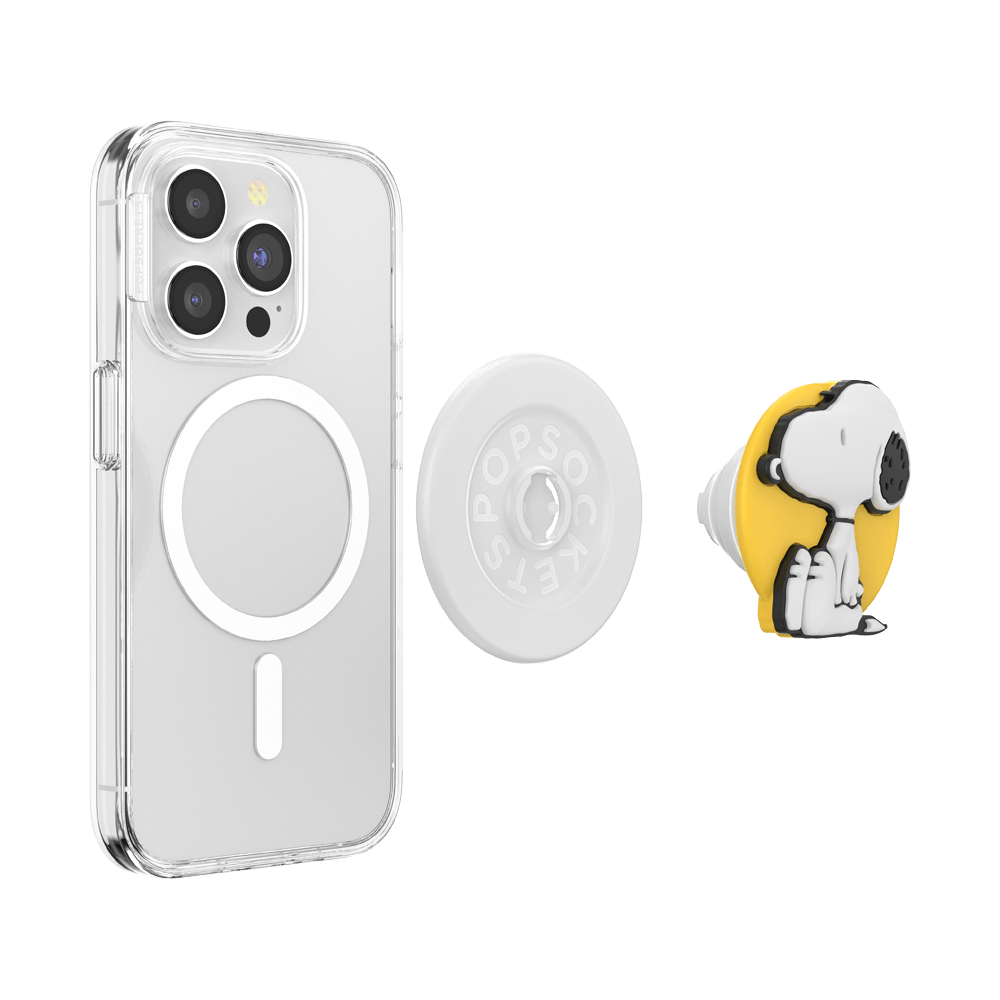 PopOut Sitting Snoopy — MagSafe PopGrip - US 29677