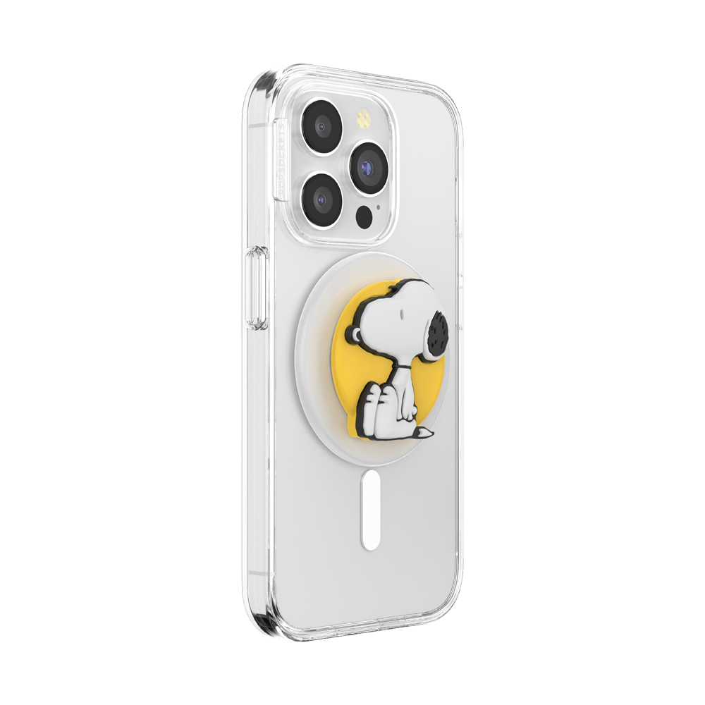 PopOut Sitting Snoopy — MagSafe PopGrip - US 63490