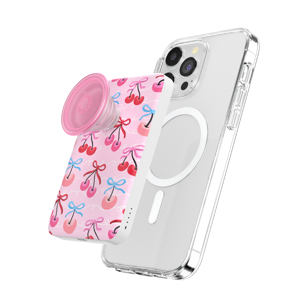 Cherry Bows — MagSafe PowerPack - US 62703