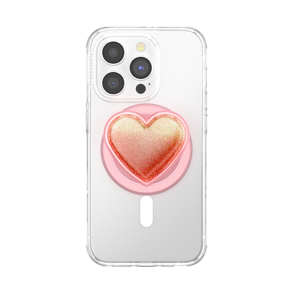 Squishy Tidepool Heart Pinky — MagSafe PopGrip - US 55041