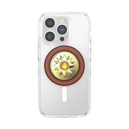Enamel Sun Jewel Amber — MagSafe PopGrip - US 61451
