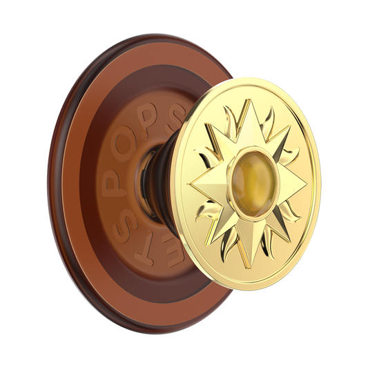 Enamel Sun Jewel Amber — MagSafe PopGrip - US 27827