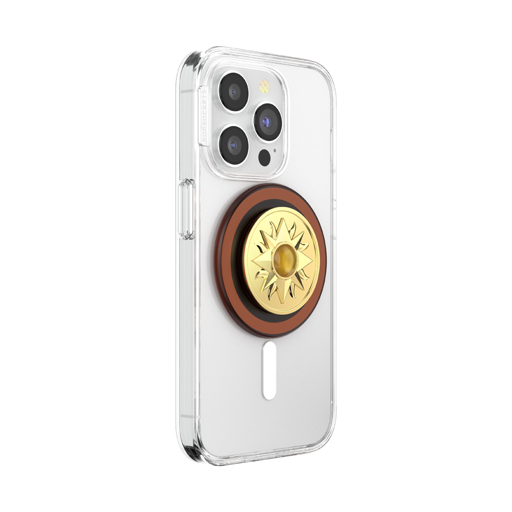 Enamel Sun Jewel Amber — MagSafe PopGrip - US 27827