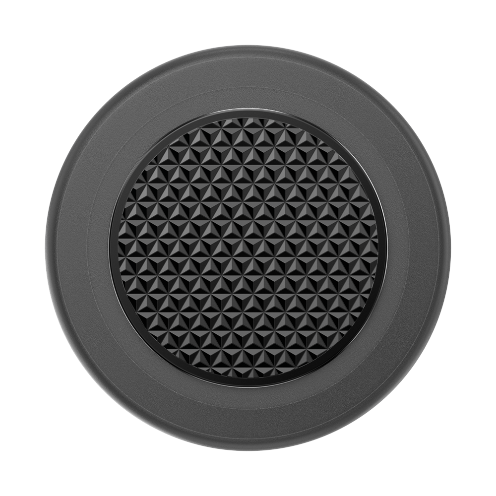 Triangle Knurl Black — MagSafe PopGrip - US 50009