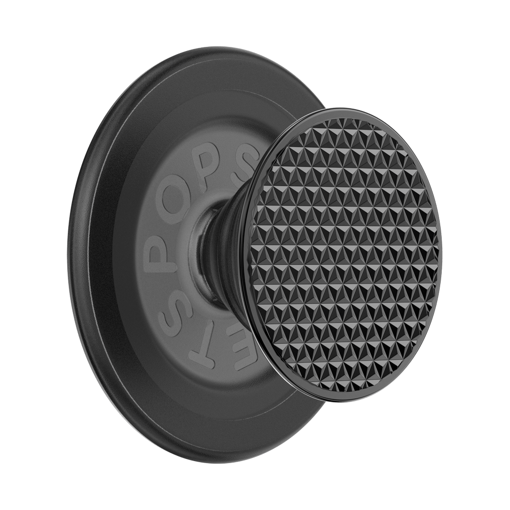 Triangle Knurl Black — MagSafe PopGrip - US 50009