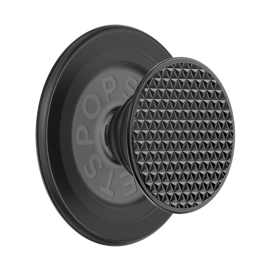 Triangle Knurl Black — MagSafe PopGrip - US 50009