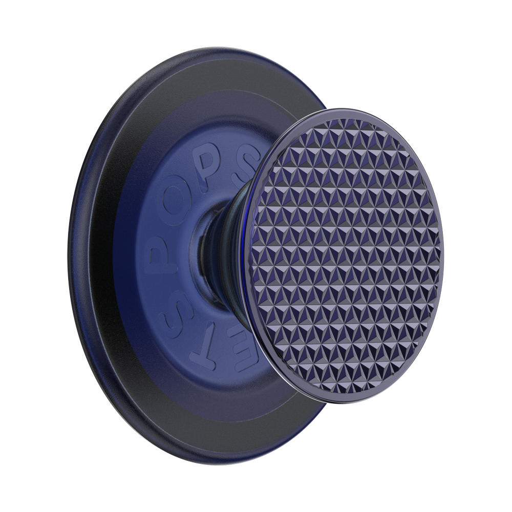 Triangle Knurl French Navy — MagSafe PopGrip - US 15777