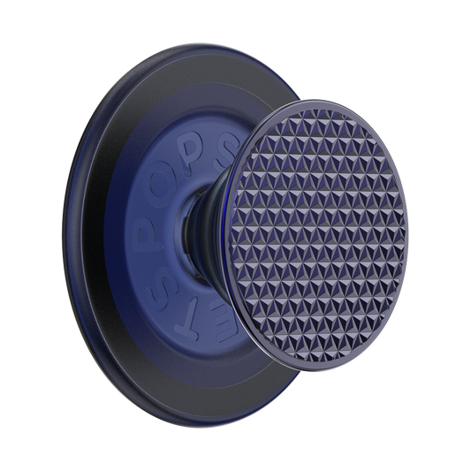 Triangle Knurl French Navy — MagSafe PopGrip - US 45038