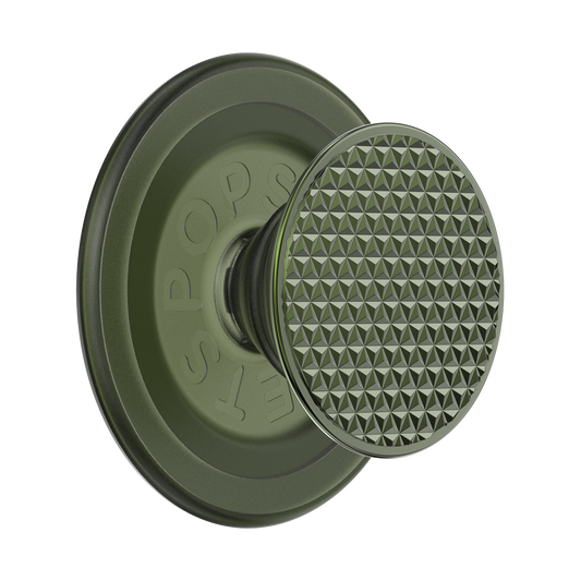 Olive Triangle Knurl — MagSafe PopGrip - US 76764