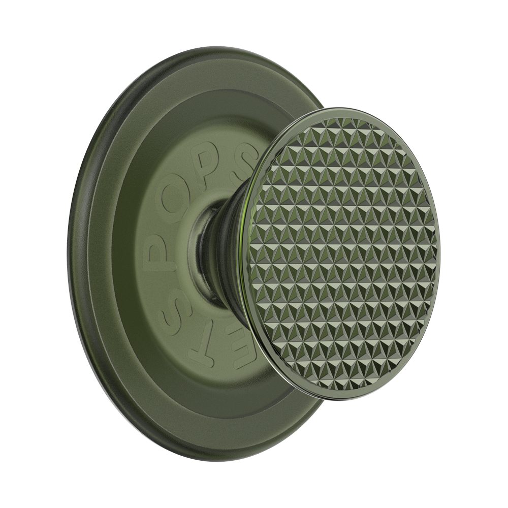 Olive Triangle Knurl — MagSafe PopGrip - US 40510