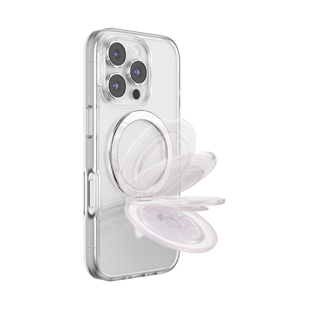 White Opalescent  —  MagSafe Kick-Out Grip & Stand - US 55832