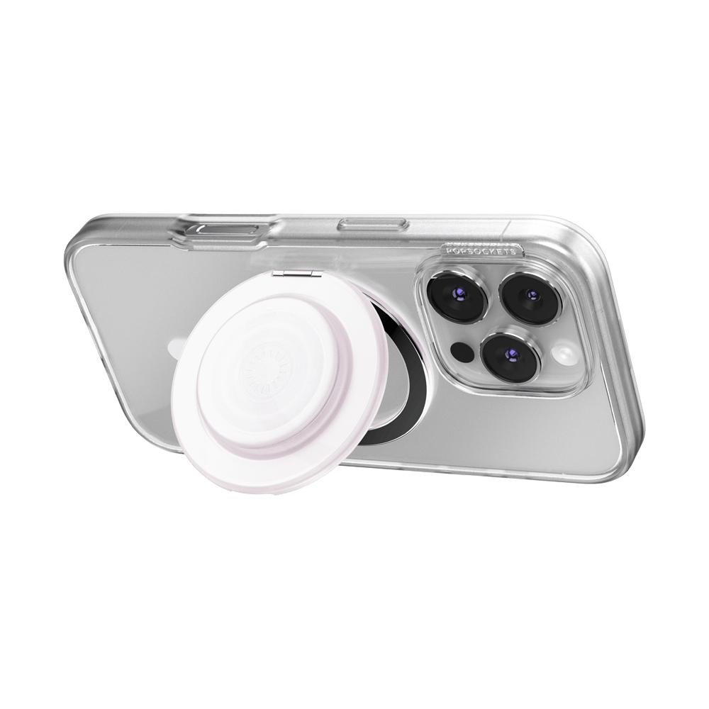 White Opalescent  —  MagSafe Kick-Out Grip & Stand - US 50629