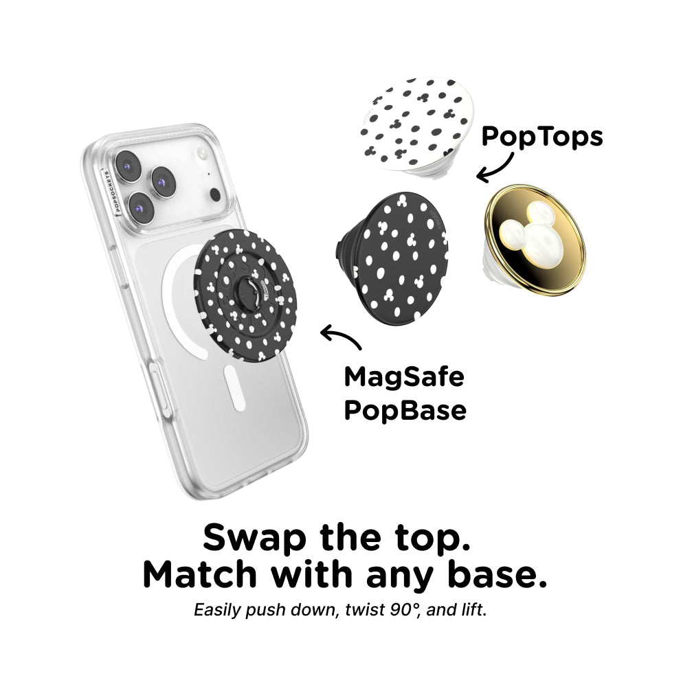 Mickey Polka Dot Black — PopTop - US 14619