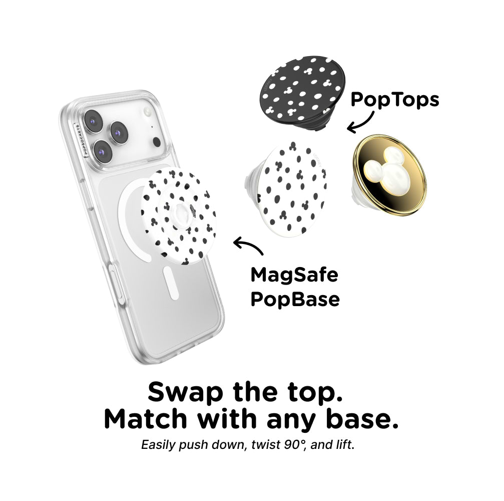 Mickey Polka Dot White — PopTop - US 09234