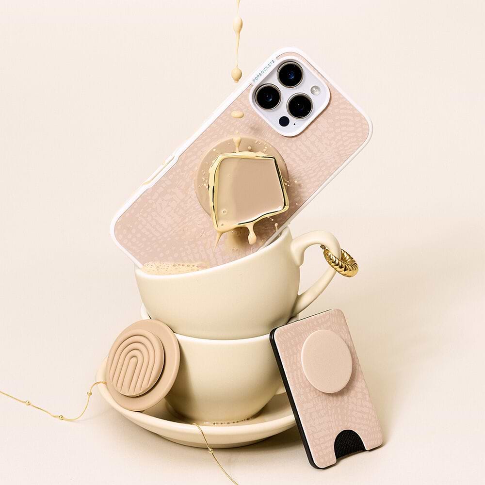 Enamel Latte Cut — MagSafe PopGrip - US 65858