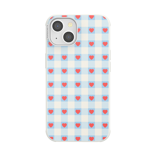 Berry Sweet Gingham — iPhone 13 MagSafe Case - US 40040