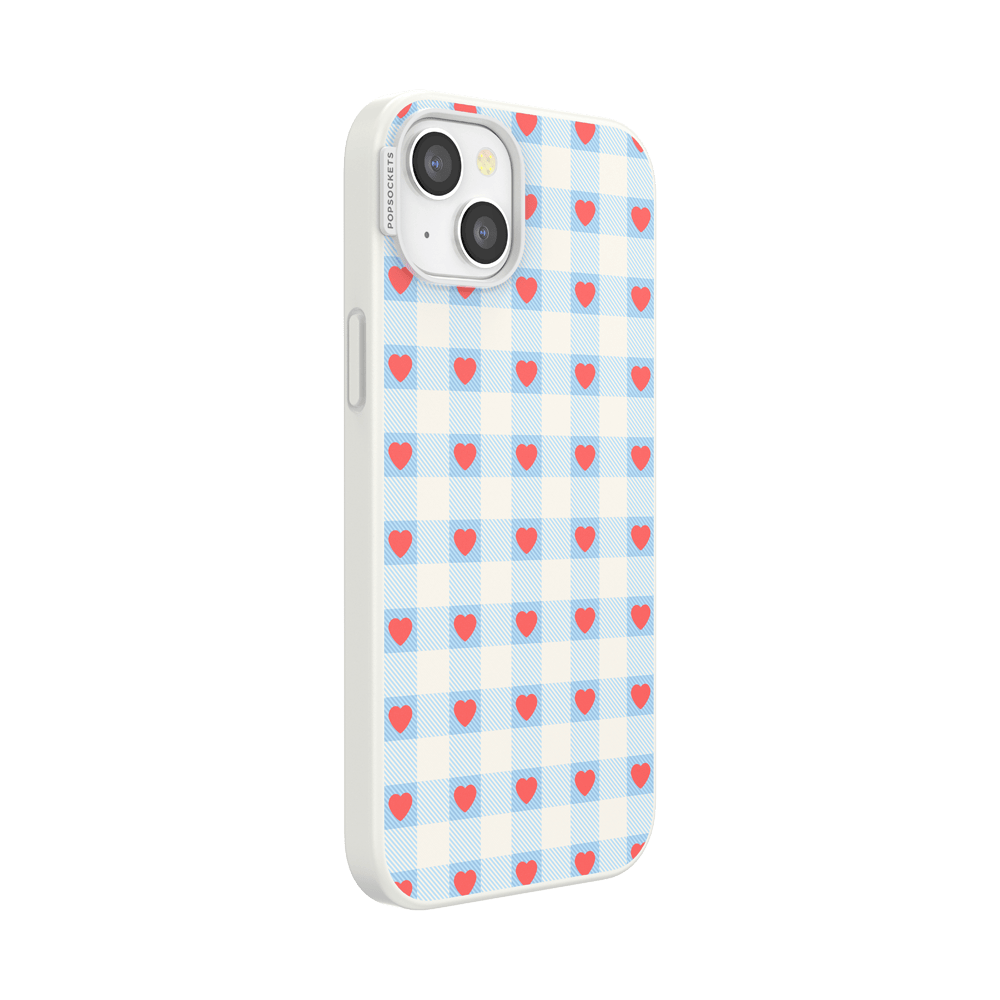 Berry Sweet Gingham — iPhone 15 Plus MagSafe Case - US 03181