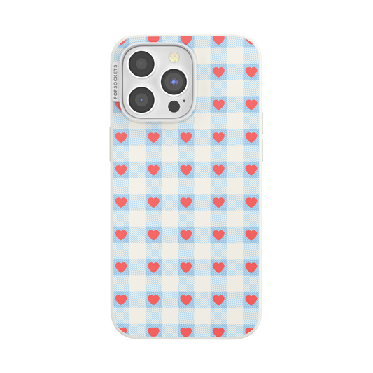 Berry Sweet Gingham — iPhone 15 Pro Max MagSafe Case - US 00337
