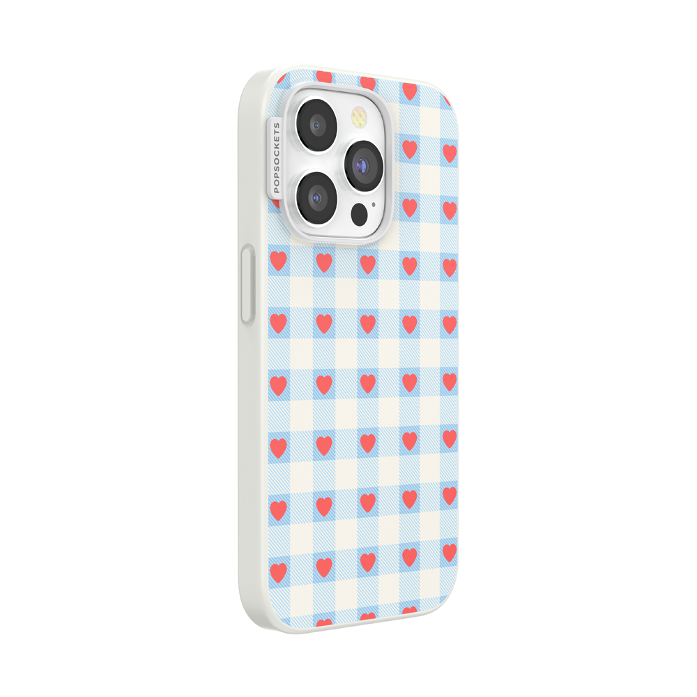 Berry Sweet Gingham — iPhone 15 Pro MagSafe Case - US 81936